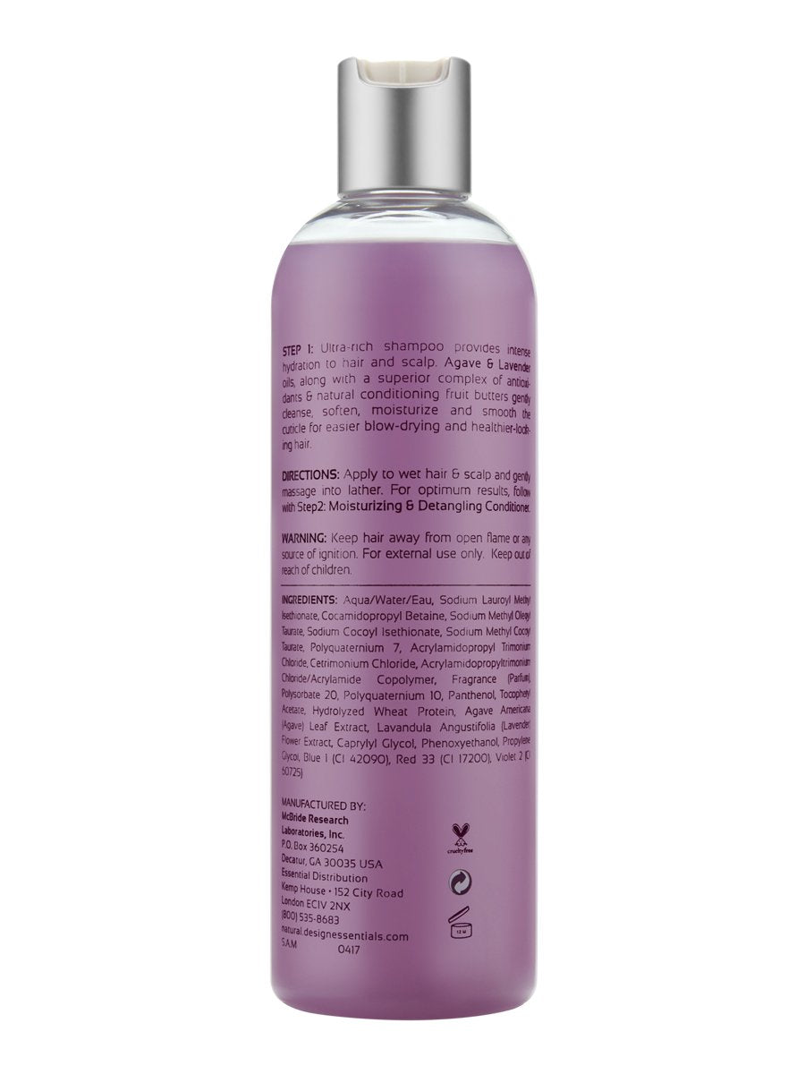 Design Essentials Naturals Agave & Lavender Moisturizing Hair Bath