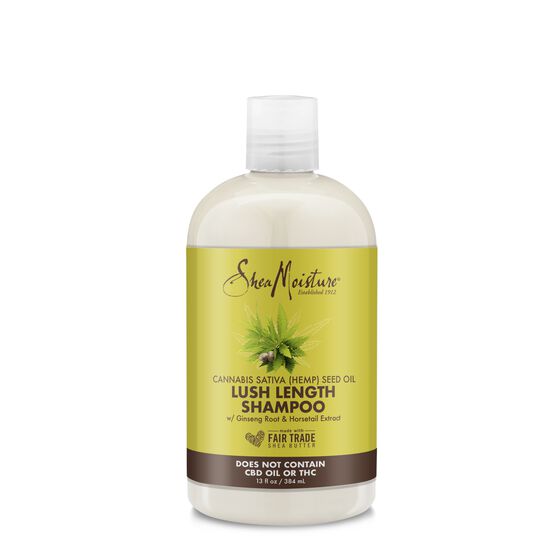 Shea Moisture Cannabis Sativa (Hemp) Seed Oil Lush Length Shampoo