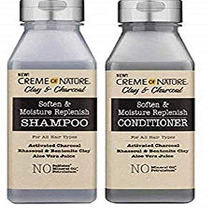 Creme of Nature Clay & Charcoal Shampoo and Conditioner