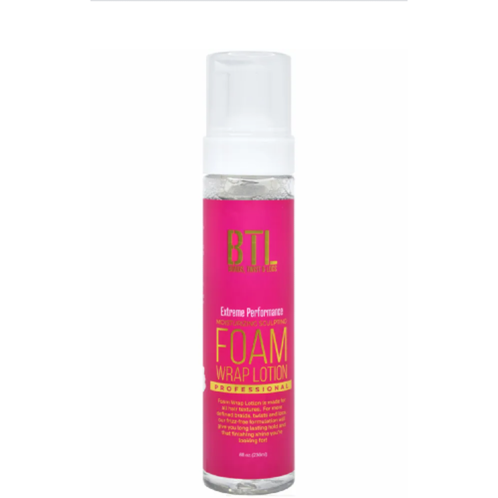 Braids, Twist and Loc Extreme Performance Foam Wrap Lotion